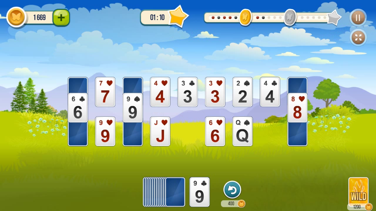 Solitaire TriPeaks Garden