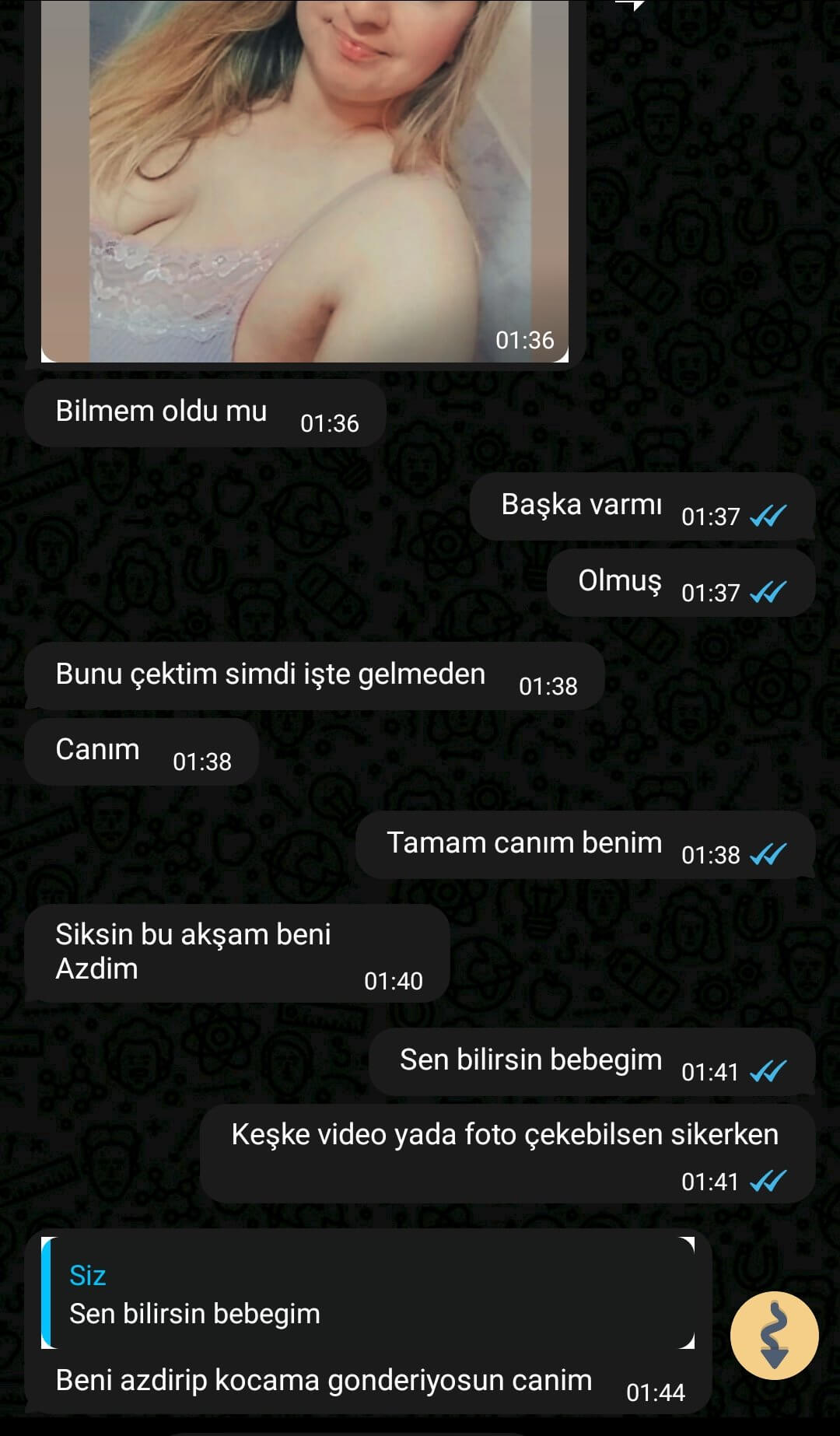 Evli Milf Banu 2 - Devamı Geldi (Videolu, Konuşma SS’li) - Utanmaz Kızlar | Türk İfşa, Reklamsız İfşa Platformu