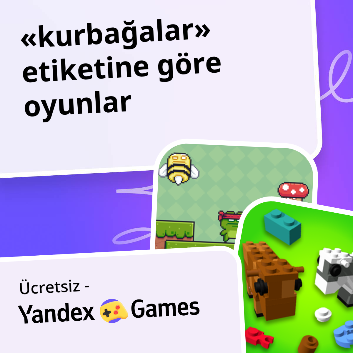 Oyunlar kurbağalar Çevrimiçi 🐸 Ücretsiz Yandex Games Oyna
