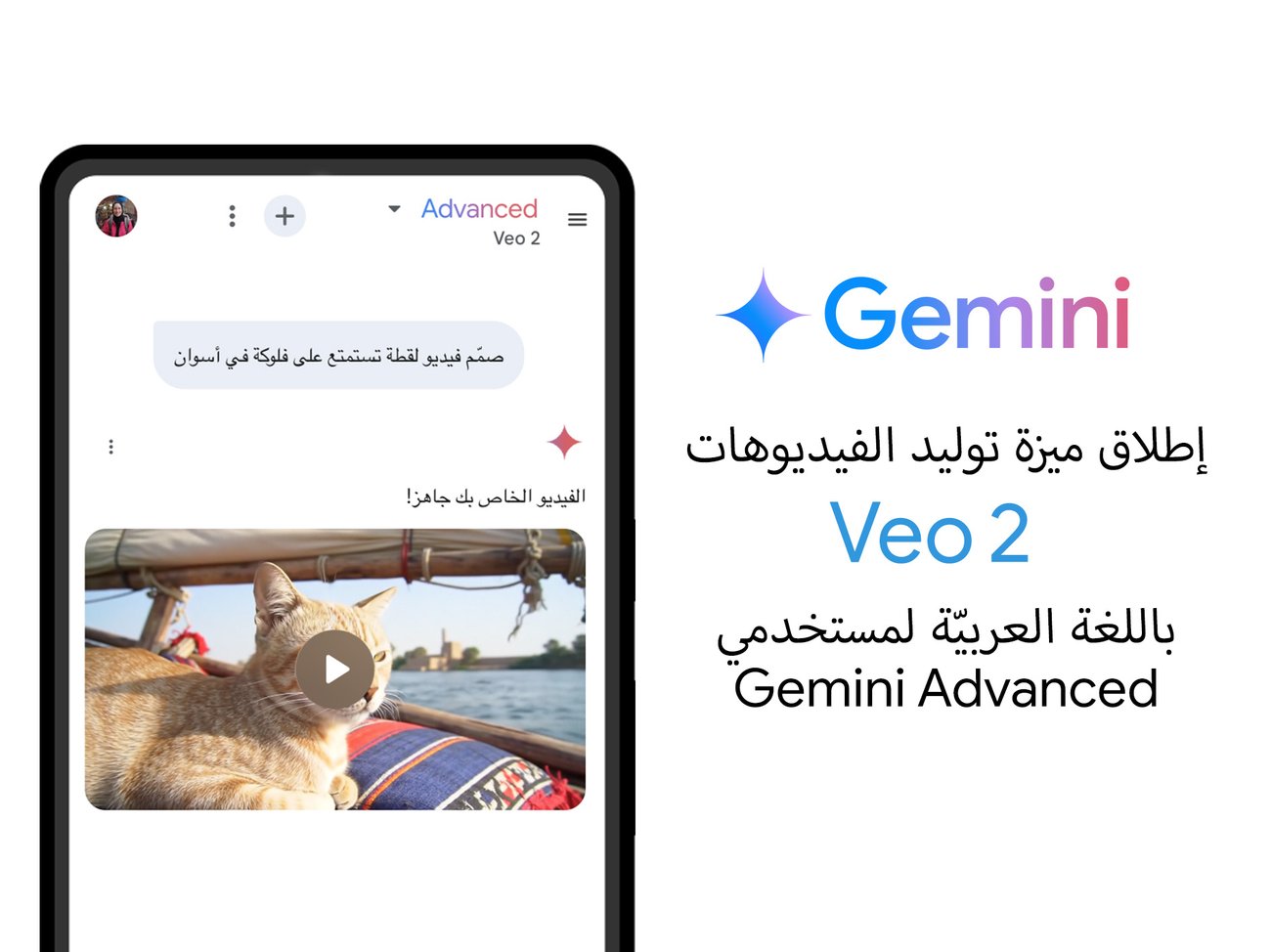 نموذج توليد الفيديوهات المطوّر Veo 2 الآن باللغة العربية