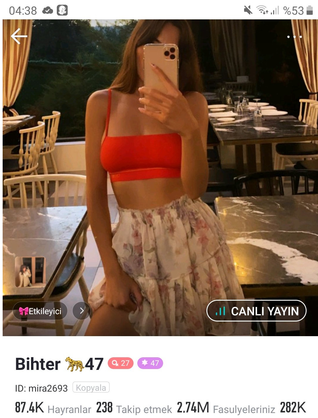 Bigo Live Bihter (Yalatma İçerir) - Utanmaz Kızlar | Türk İfşa, Reklamsız İfşa Platformu