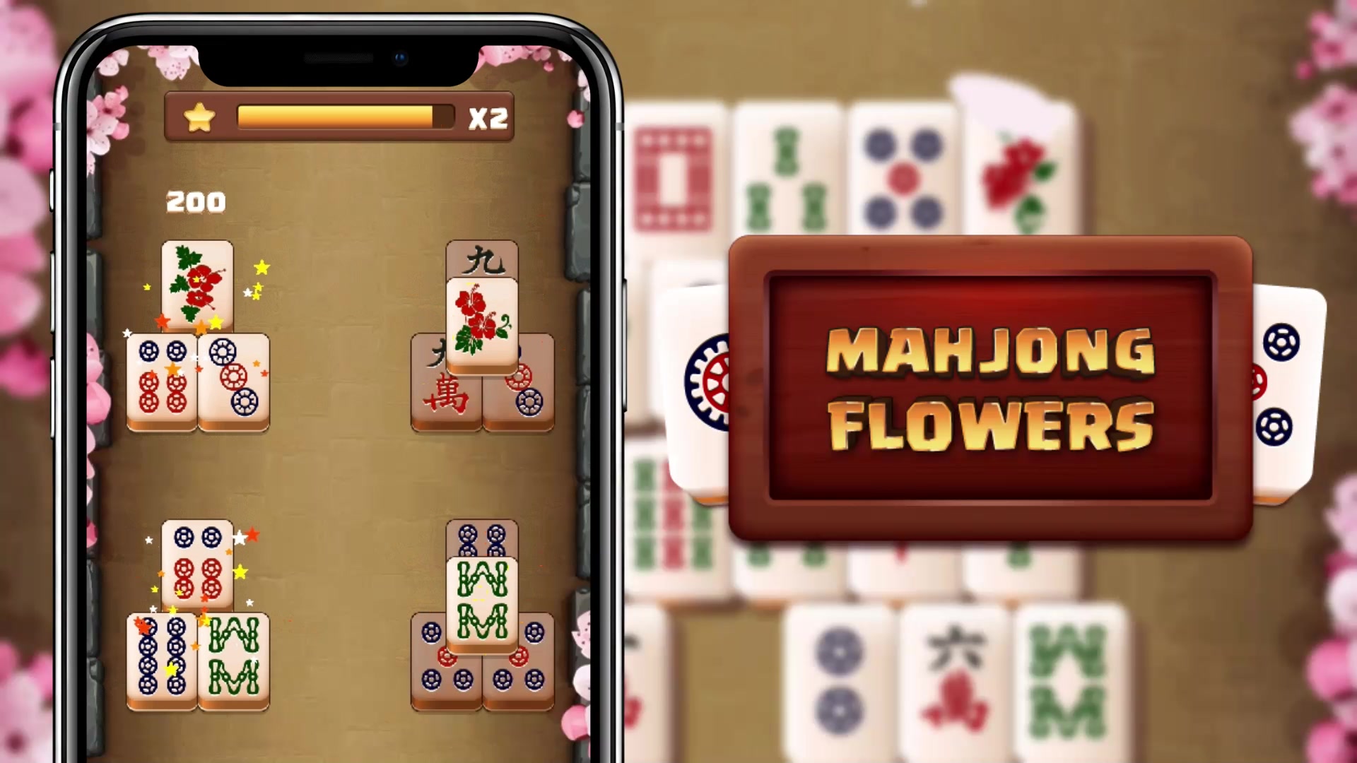 Mahjong Flowers