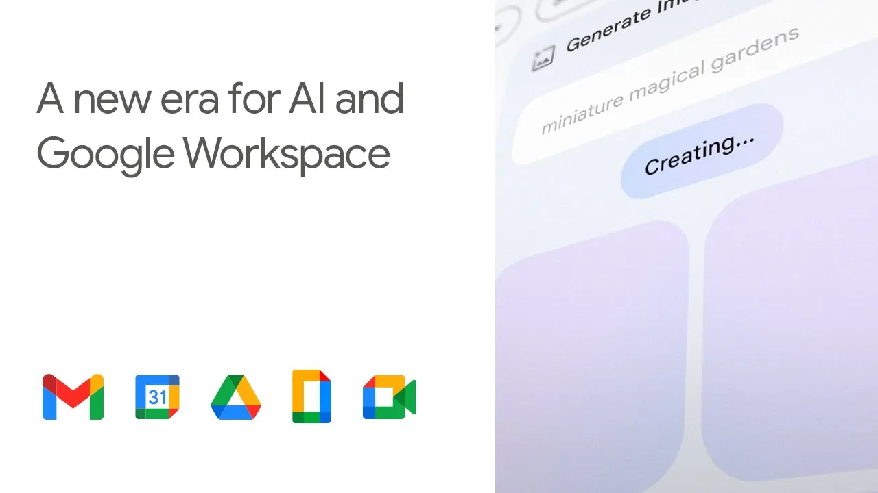 الجيل القادم من الذكاء الاصطناعي للمطورين وGoogle Workspace
