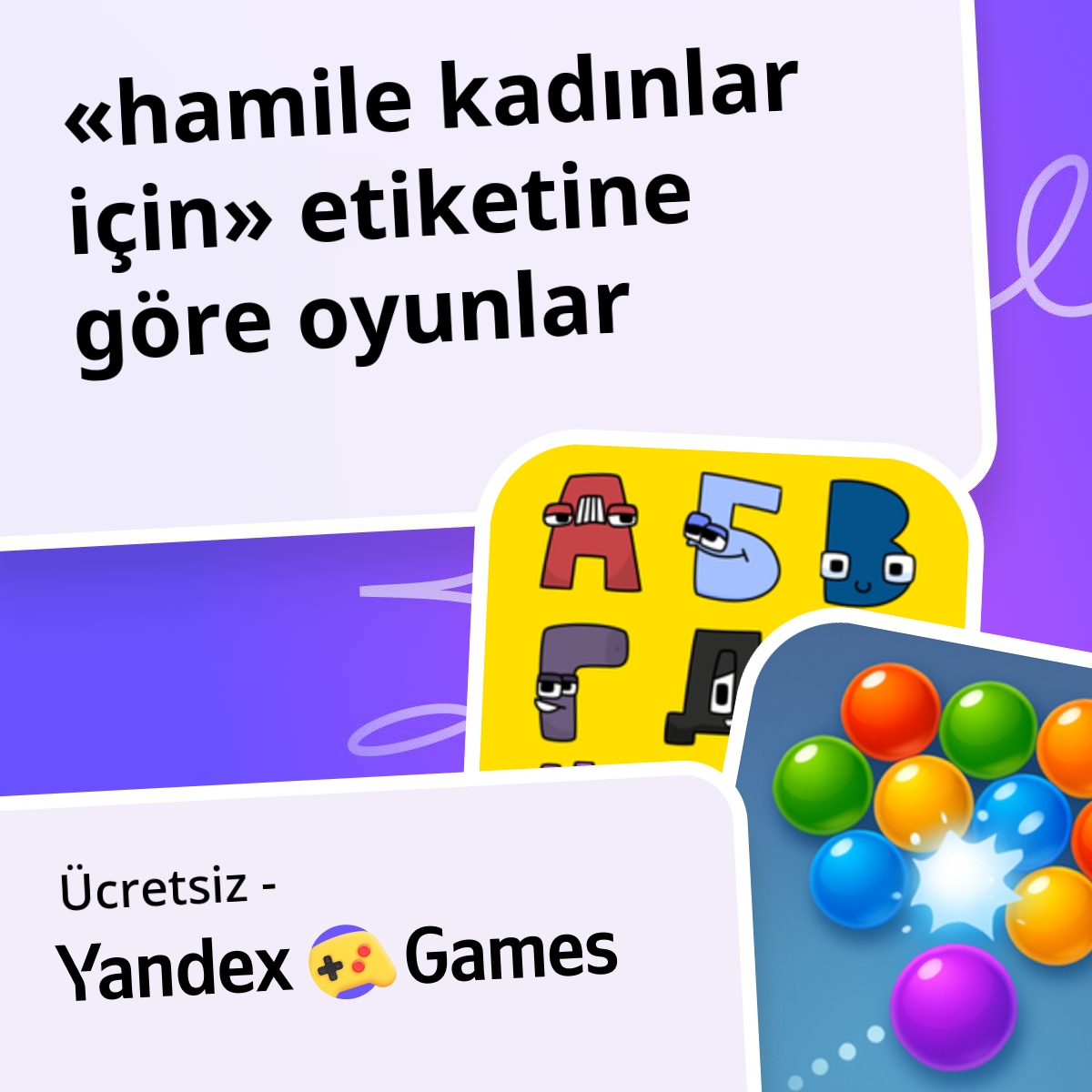 Oyunlar hamile kadınlar için Çevrimiçi 🤰 Ücretsiz Yandex Games Oyna