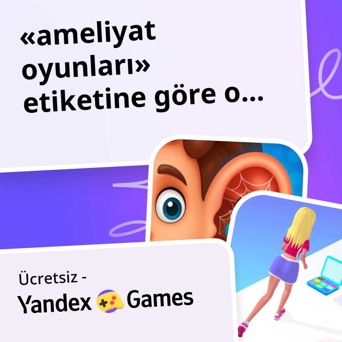 ameliyat oyunları Çevrimiçi ⚕️ Ücretsiz Yandex Games Oyna