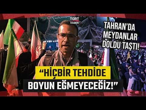 İran’da Meydanlar Doldu Taştı! Tahran’dan Son Durumu Gazeteci Gürkan Demir Aktardı – TGRT Haber